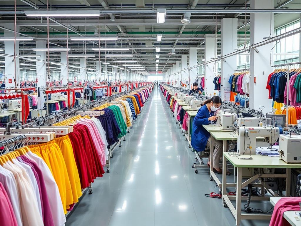 Usine textile — Guangzhou
